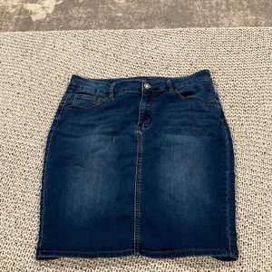 Jean skirt